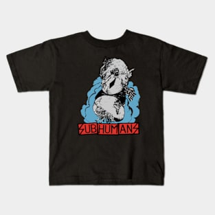 The red of subhumans Kids T-Shirt